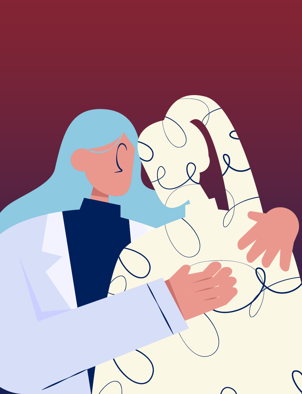 ¿Quiñen cuida a quien cuida durante el duelo?